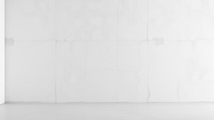 Fototapeta premium White concrete wall with textured plaster surface, abstract, concrete, plaster
