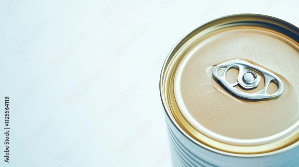 Aufkleber A detailed view of a soda can with labeling and design features