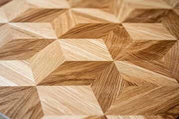 Close-up shot of a wooden cutting board with fine grain texture