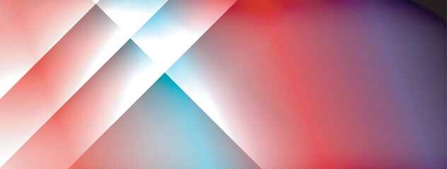 Obraz premium Colorful gradient with lines made of shadow and light. Creative background