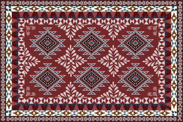 embroidery Persian Turkish carpet rug antique pattern decoration 