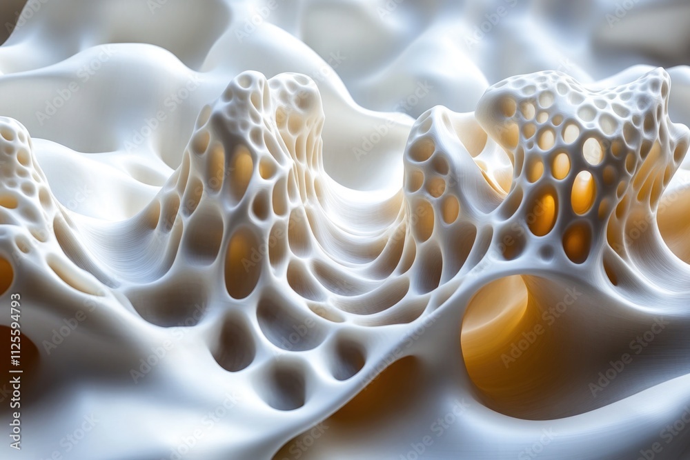 Poster a detailed shot of a white and yellow object, ideal for use in illustrations or graphics