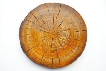 A piece of wood split in two, suitable for various uses