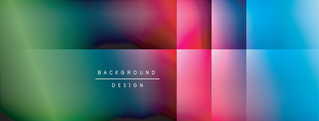 Colorful gradient with lines made of shadow and light. Creative background