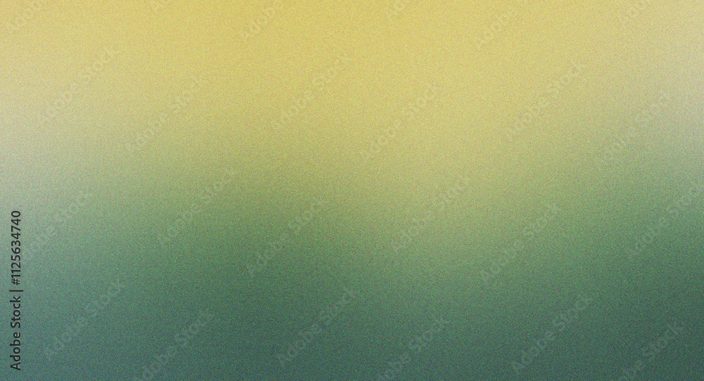 Wall mural contemporary yellow and green gradient design with soft noise texture elements for premium-quality a