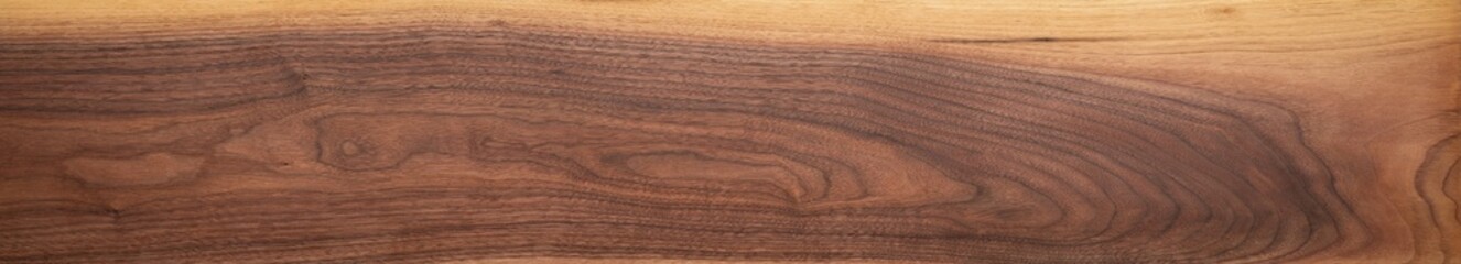 Walnut wood texture background. Walnut plank top. Long plank texture background. Panoramic wood plank texture background. Walnut wood plank natural texture. Panoramic background elements.