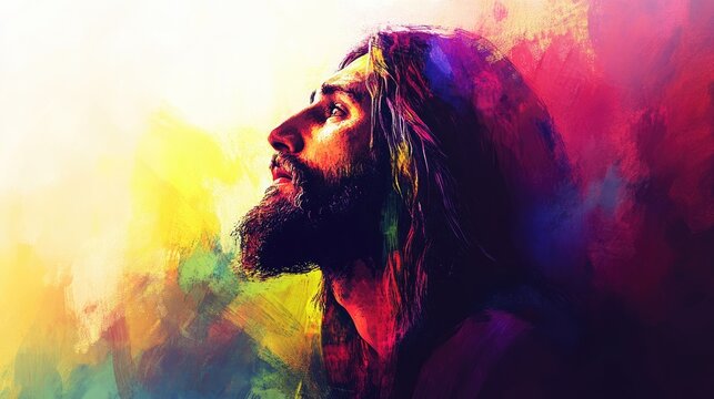 god religious spiritual illustration gospel grace blessed background faith art prayer christianity digital artwork easter jesus christ god holy saint saviour disciple christian art