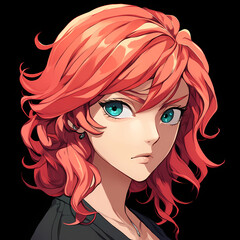 Customizable Anime Manga Profile Picture: Boy, Girl, Transgender Characters