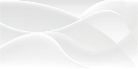 abstract white background with gradient color and artistic dynamic line decoration