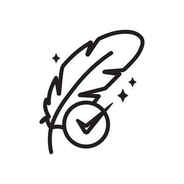 Hypoallergenic tested icon Black and white logo