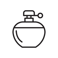 Parfum icon Black and white logo