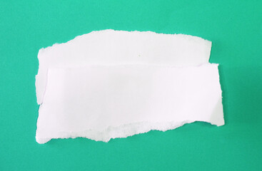 Torn rip paper background with space for your message in your work.