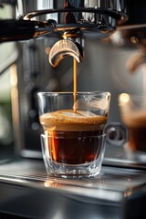 coffee drink with authentic taste and fresh aroma hot drink ai generated