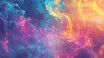 Obraz premium Colorful and Lively Abstract Background with Swirling Patterns