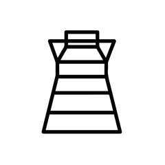 Chair icon symbol vector image illustration
