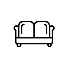 Chair icon symbol vector image illustration
