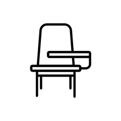 Chair icon symbol vector image illustration
