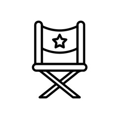 Chair icon symbol vector image illustration
