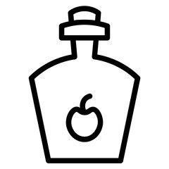 Holiday Cider Bottle