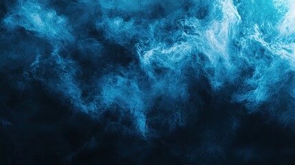 Obraz premium Abstract Dark Blue Organic Fluid Background for Creative Designs