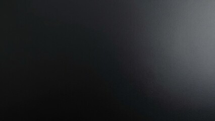 Smooth Glossy Black Wall Texture, Uniform Surface, Subtle Color Variation, Reflection