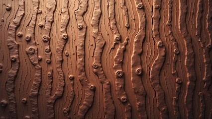 Detailed Cracked Mud Surface Texture, Brown, Grey, Ochre Tones