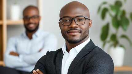 Entrepreneur reflecting on success journey, focus on personal growth and achievements, serene backdrop