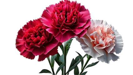 Gratitude, passion, beauty, and motherly love are the flower languages ​​of carnations.