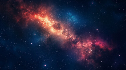 Obraz premium Milky Way background.