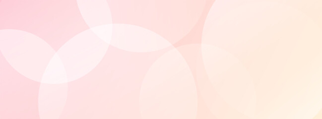 Modern Abstract white glowing geometric circle on pink overlay background