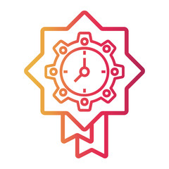 benefit Line Gradient Icon