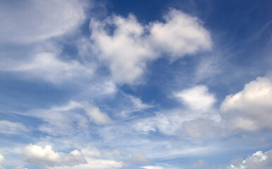 Fototapeta premium blue sky and clouds sky