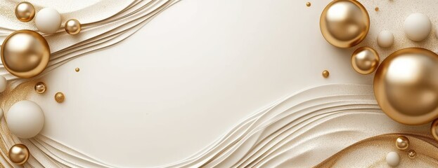 Fototapeta premium Gold Foil Luxury Confetti Stock Image for High-End Branding and Events