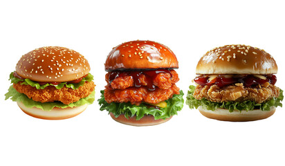 Hyper-Realistic Shot of Crispy Zinger Burger Unmatched Flavor and Texture