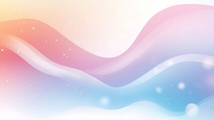Soft Gradient Abstract Landscape with Gentle Flowing Colors
