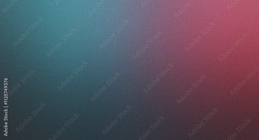 Poster dynamic blue and red gradient background layered with refined noise textures for innovative projects
