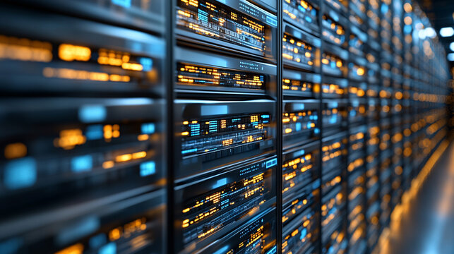 research database interface in white, gold, blue, and silver tones. The design conveys innovation, data integrity, and futuristic technology for groundbreaking analysis