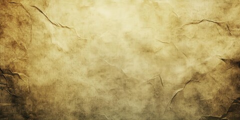 Fototapeta premium A textured, crumpled paper background with warm tones, suitable for design projects.