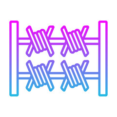 Barbed wire Icon