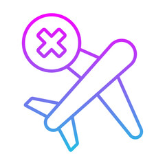 No Flight Icon