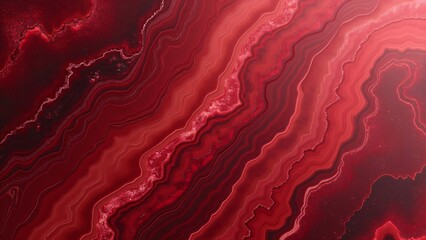 Stunning Red Marble Texture, Swirling Veins & Smooth Surface
