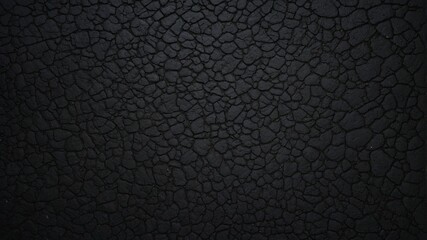 Black asphalt surface with smooth textured finish