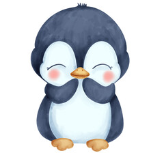 Cute of Little Bird Illustration