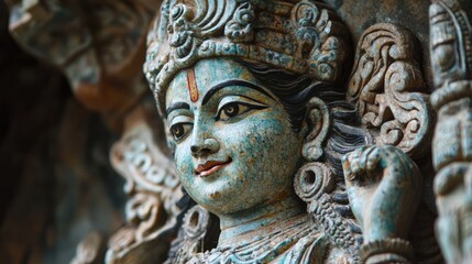 Vishnu is the god of Preservation, the great maintainer who often appears in various incarnations (avatara) to provide salvation for humanity. Some of his best-known avatars, who are tremendously pop 
