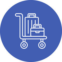 Airport cart Icon