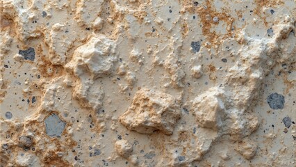 Close-up of Coarse-Grained Granite Texture with Natural Light