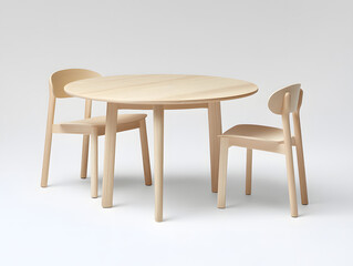 Fototapeta premium table and chairs