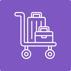 Airport cart Icon