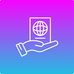 Passport control Icon