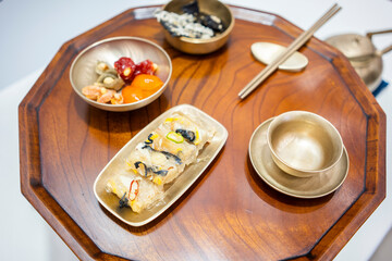 Korean Set Table for single meal